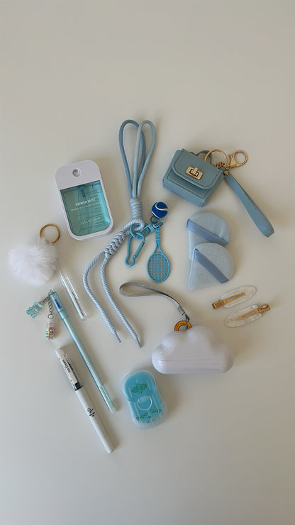 Charm Essentials Set - Blue Racket