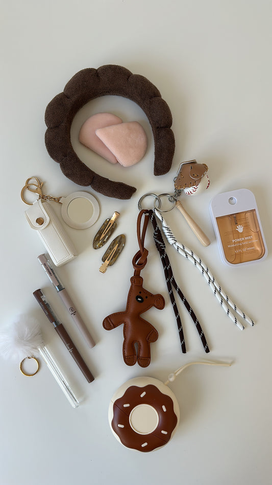 Charm Essentials Set - Baseball Teddy Bruin