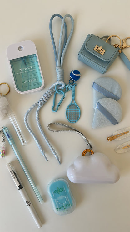 Charm Essentials Set - Blue Racket
